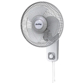 Air King 12" 1/50 HP Commercial Grade Wall Mount Fan (3-speed, manual, white)