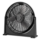 Lasko 20" Air Circulator Floor Fan (3-speed, manual, 360° airflow, black)