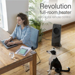 Lasko Elite 23" Ceramic Console Heater (3 heat settings, remote, timer, thermostat, black)