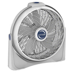 Lasko Cyclone® 20" Air Circulator Floor Fan (3-speed, manual, 90° oscillation, white)