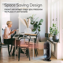 Lasko CC27350 27" Motion X Console Space Heater with Remote Control, Black