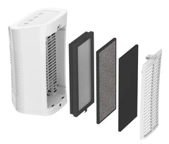 Lasko HF11200 HEPA 11" Table Top Air Purifier (3-speed 3-stage filtration, white)