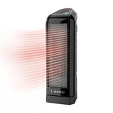 Lasko 1500W Electronic Ceramic Tower Space Heater with Touch Control, CT16558, Black