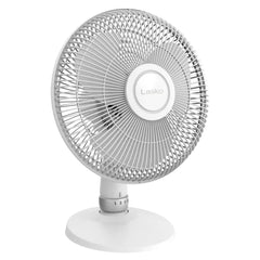Lasko 12" Table Top Fan (3-speed, manual, white)