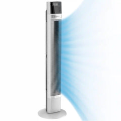 Lasko Xtra Air 48" Tower Fan (4-speed, remote, timer, alexa enabled, white)