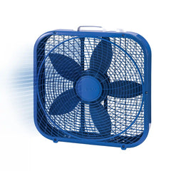 Lasko Cool Colors Box Fan (blue)