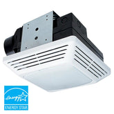 Air King 50 CFM Snap-In Exhaust Fan (ENERGY STAR® Certified, ceiling mounted, light, white)