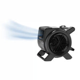 Lasko UDC158 Pro Performance 9-Speed Multi-Use Utility Floor Fan: Black