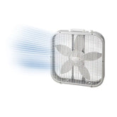 Lasko Save Smart 20" Box Fan (3-speed, manual, white)