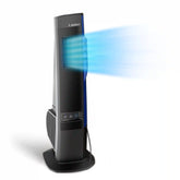 Lasko Misto® 42" Misting Outdoor Tower Fan (4-speed, 9’ hose, GFCI, black)