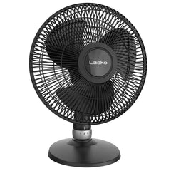 Lasko Performance 12" Table Top Fan (3-speed, manual, black)