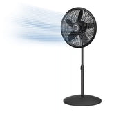 Lasko Performance 18" 3-speed Pedestal Fan (3-speed, manual, black)