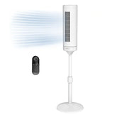 Lasko RTF WhisperForce™ DC 54" Pedestal Tower Fan (8-speed, remote, timer, white)