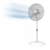 Lasko Performance 18" Pedestal Fan (3-speed, manual, white)