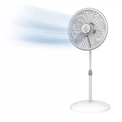 Lasko Performance 18" Pedestal Fan (3-speed, manual, white)