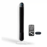 Lasko Aria™ 40" Tower (5-speed, remote, timer, white)