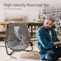 Lasko Max Performance 20" High Velocity Floor Fan or Wallmount Fan