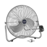 Lasko QuickMount® 20" High Velocity Floor & Wall Mount Fan (3-speed, manual, silver)