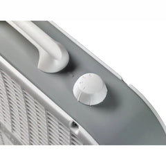 Lasko Save Smart 20" Box Fan (3-speed, manual, white)
