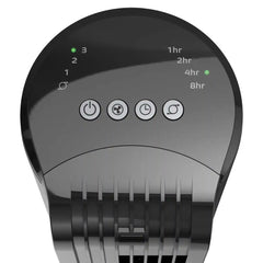 Lasko 32" Tower Fan (3-speed, remote, timer, ionizer, black)