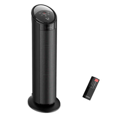 Lasko 22" Ceramic Tower Space Heater with Remote (black, model CT22495)