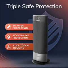 Lasko Ellipse Ceramic Tower Space Heater