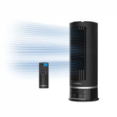 Lasko WhisperForce™ DC 14" Table Top Fan (12-speed, remote, timer, black)