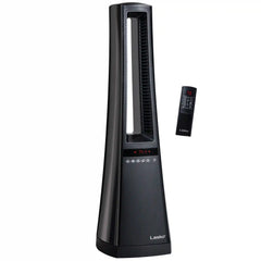 Lasko Air Logic 27" Bladeless Tower Heater (2 heat settings, remote, timer, black)