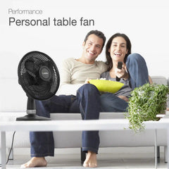 Lasko Performance 12" Table Top Fan (3-speed, manual, black)