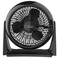 Lasko 10" Power Circulator Fan with Wall Mount Option and Remote, A10802, Black