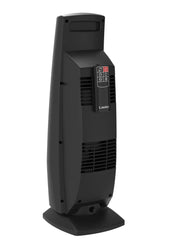 Lasko 1500W Electric Oscillating Ceramic Tower Space Heater with Remote, CT22835, Black