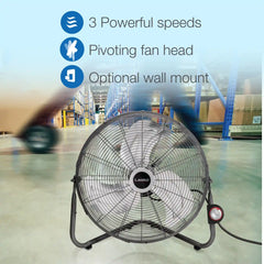 Lasko Max Performance 20" High Velocity Floor Fan or Wallmount Fan