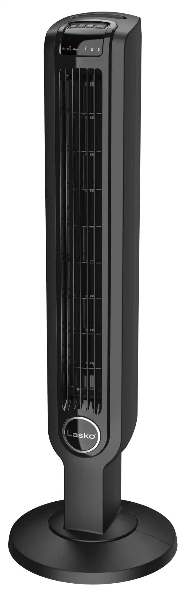 Lasko 36" Tower Fan (3-speed, remote, timer, black)