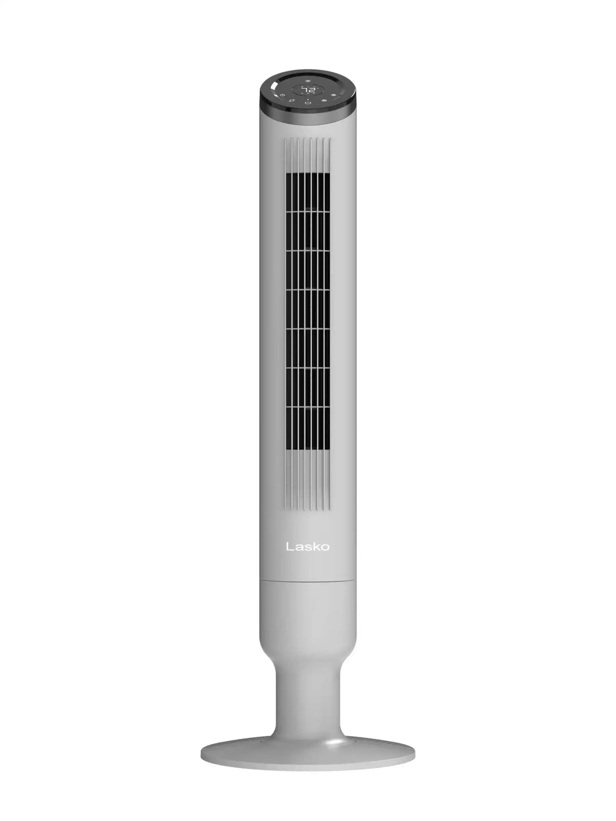 Lasko Summit 42" Tower Fan (6-speed, remote, timer, air filtration, gray)