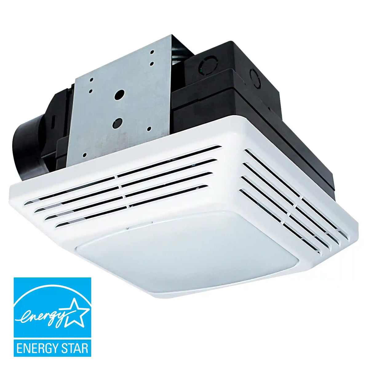 Air King 50 CFM Snap-In Exhaust Fan (ENERGY STAR® Certified, ceiling mounted, light, white)