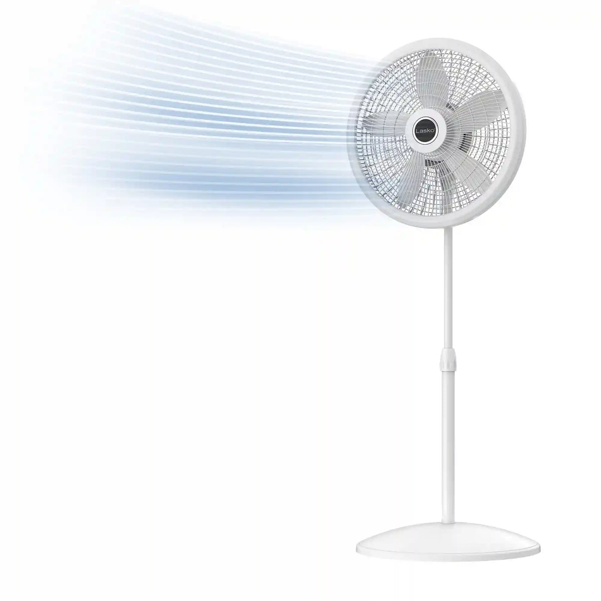 Lasko Cyclone® 18" Pedestal Fan (3-speed, manual, white)