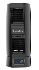 Lasko Wind Tower 12" Table Top Fan (2-speed, manual, 360° pivot, black)