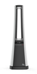 Lasko Air Logic 27" Bladeless Tower Heater (2 heat settings, remote, timer, white/gray)