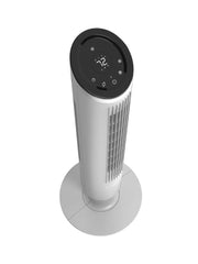 Lasko Summit 42" Tower Fan (6-speed, remote, timer, air filtration, gray)