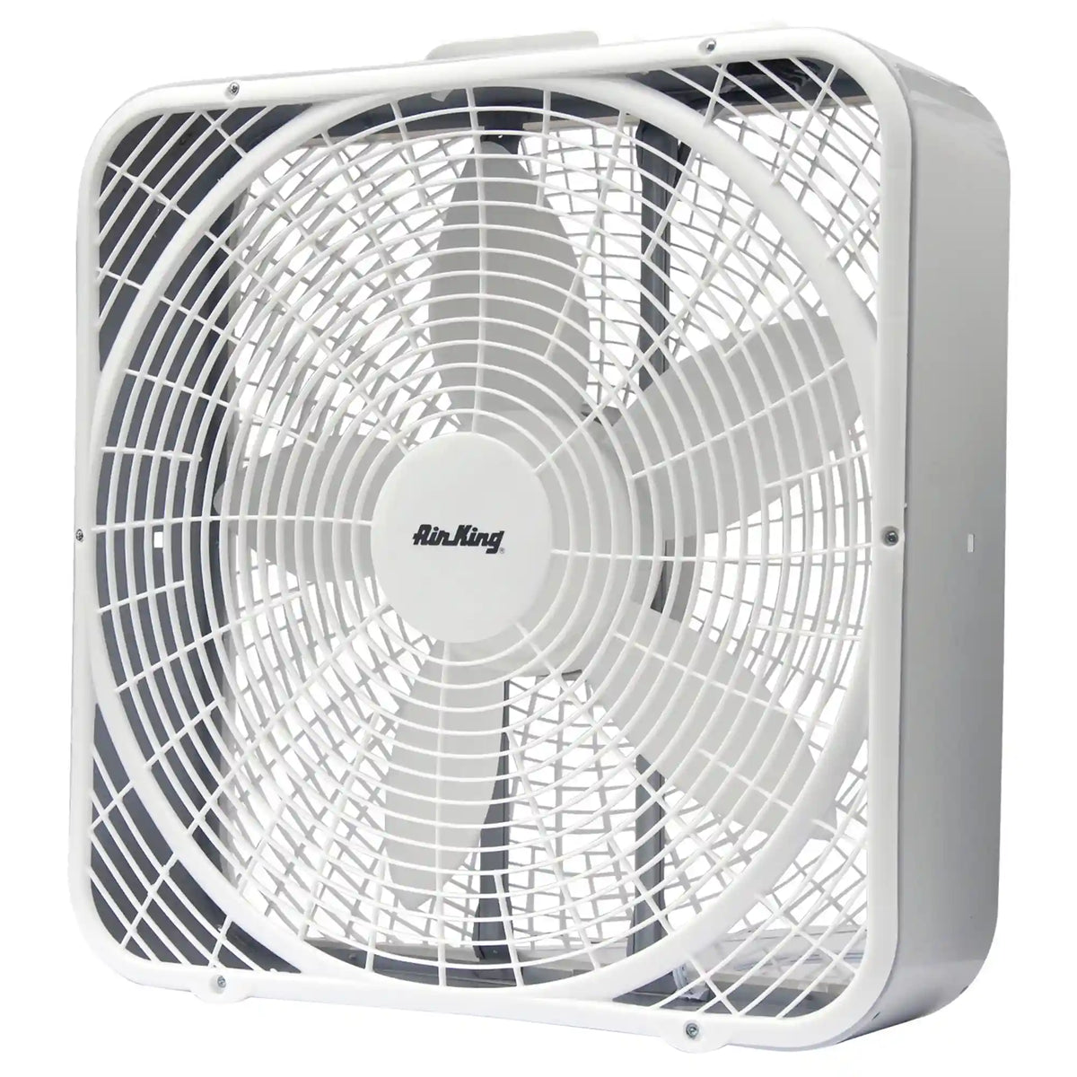 Air King 20" Commercial Grade Box Fan (3-speed, white)
