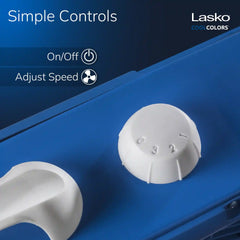 Lasko Cool Colors Box Fan (blue)