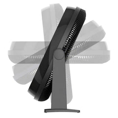Lasko 20" Air Circulator Floor Fan (3-speed, manual, 360° airflow, black)