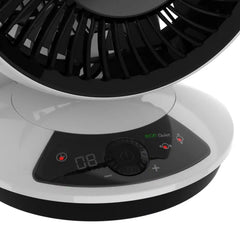 Lasko Whirlwind EcoQuiet DC 7" Orbital Air Circulator Fan (12-speed, remote, timer, white)