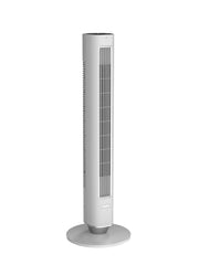 Lasko Summit WhisperForce™ DC 40" Tower Fan (12-speed, remote, timer, air filtration, gray)