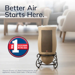 Lasko Designer Series 16" Tower Heater (2 heat settings, remote, timer, thermostat, beige)