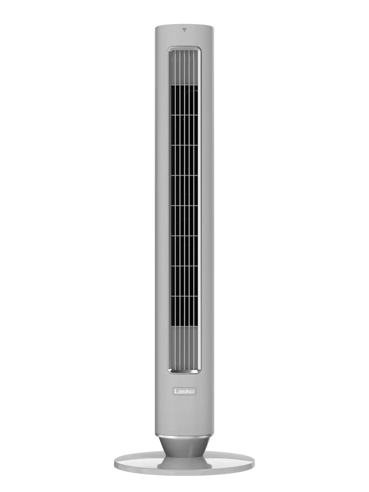 Lasko Summit WhisperForce™ DC 40" Tower Fan (12-speed, remote, timer, air filtration, gray)