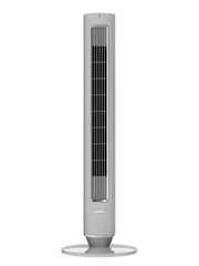 Lasko Summit WhisperForce™ DC 40" Tower Fan (12-speed, remote, timer, air filtration, gray)