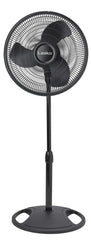 Lasko 16" Pedestal Fan (3-speed, manual, black)