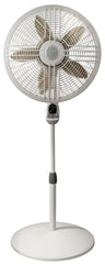 Lasko Performance 18" Pedestal Fan (3-speed, remote, timer, white)