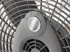 Lasko 20" Air Circulator Floor Fan (3-speed, manual, 360° airflow, silver)